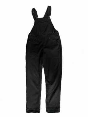 Black Women's Denim Overalls